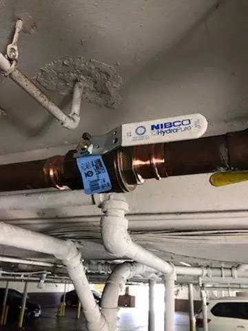 Copper pipe repair and valve work for Backflow Testing in Georgica