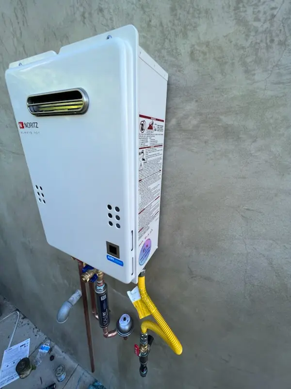 Tankless water heater installation for Georgica homes